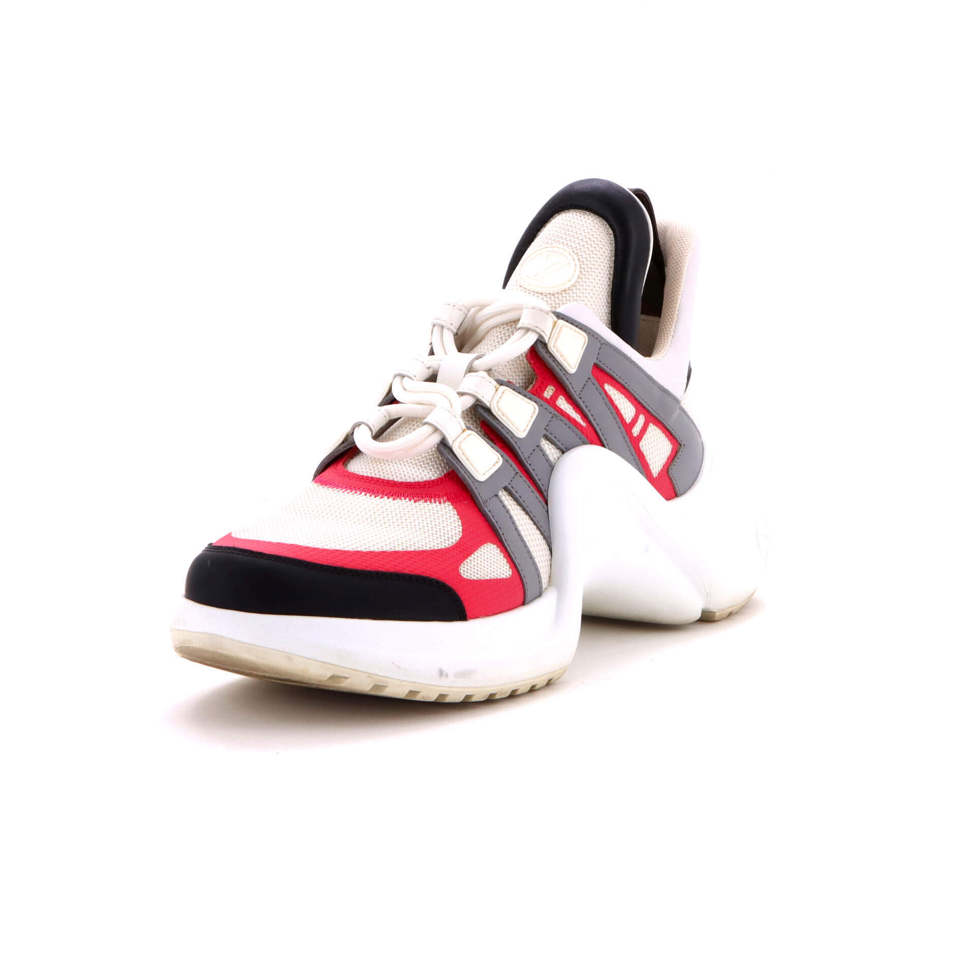Louis Vuitton Women's Lv Archlight Sneakers Fabric And Leather